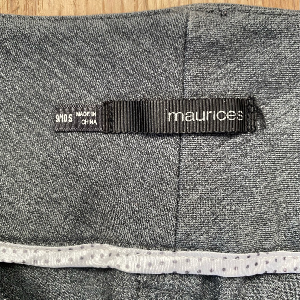 Maurices Charcoal Trousers - Picture 3 of 4